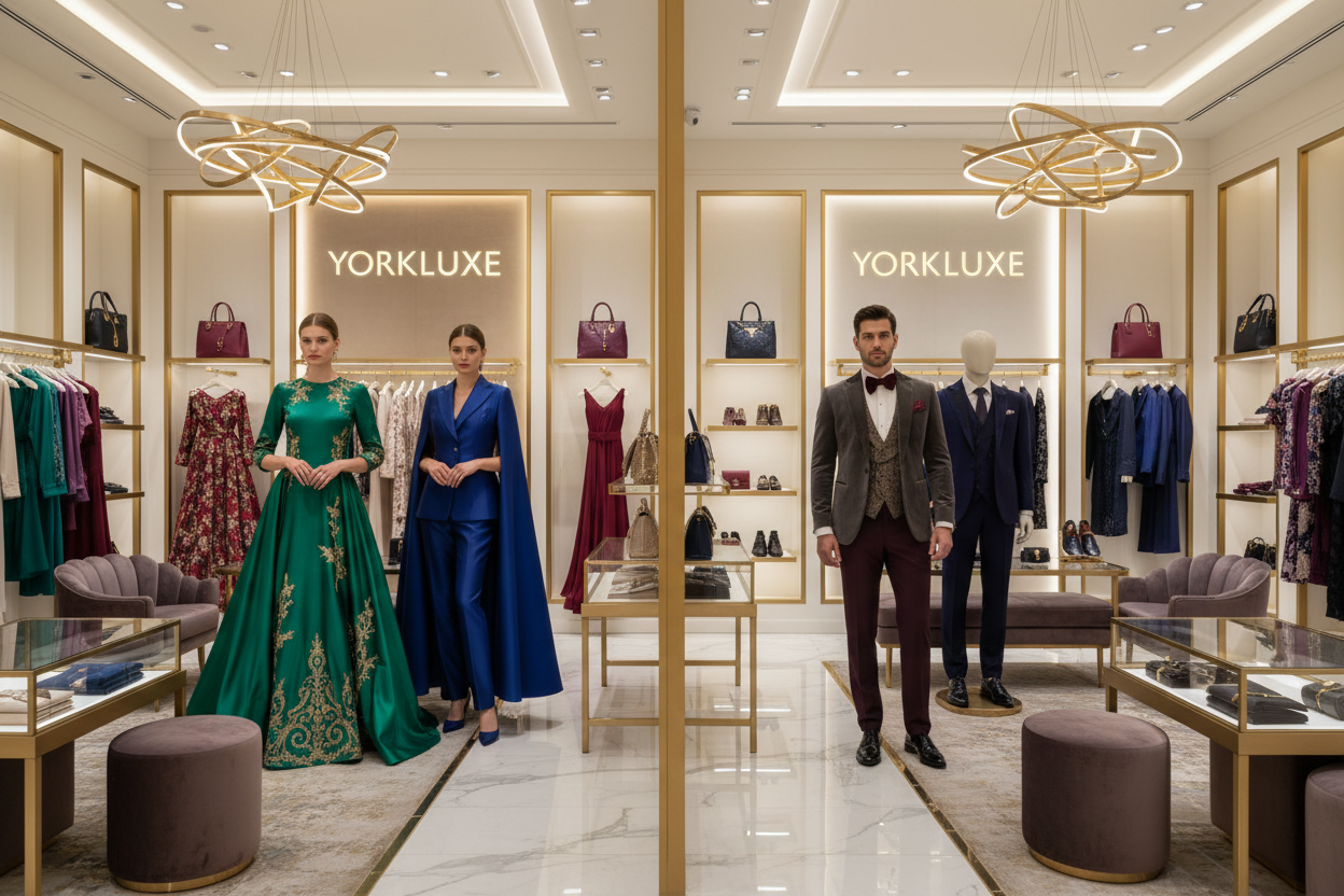 yorkluxe women and men store